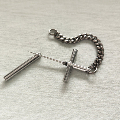 304 Steel Toothpick Titanium Portable EDC Knuckle Dusters Knife