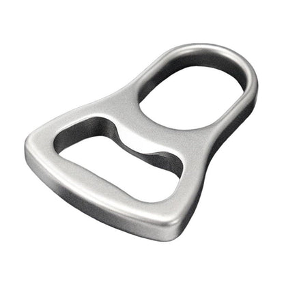 Titanium Alloy Open-bottle Stone Washing Knuckle Dusters Sand Blasting Backpack Tool