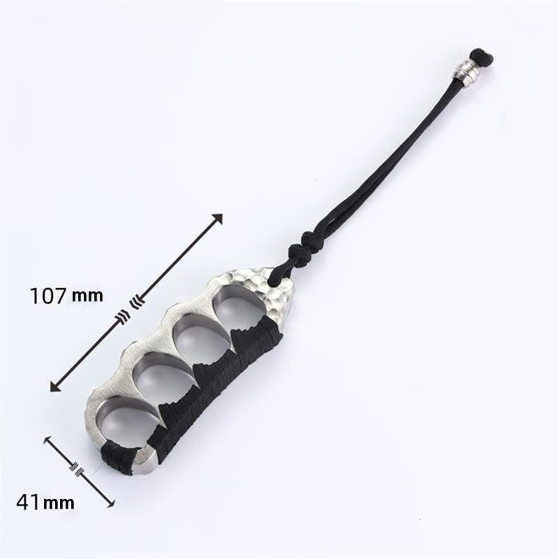 TC4 Titanium Pea Knuckle Dusters Portable EDC Outdoor Tool