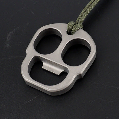 Titanium Bottle Opener Multi-function EDC Portable Knuckle Dusters