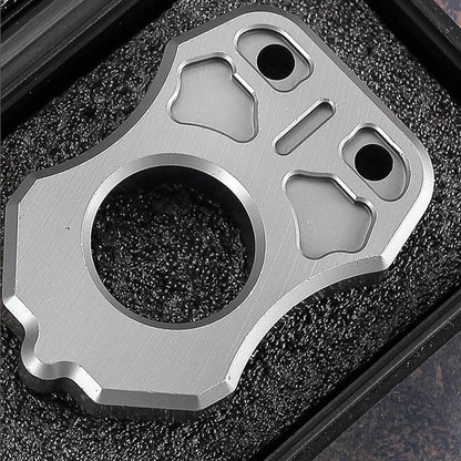 Single Hole Edc Portable 3CR13 Backpack Knuckle Dusters
