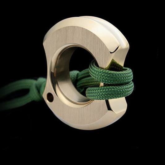 Single Finger Brass Knuckle Dusters Portable EDC Tool