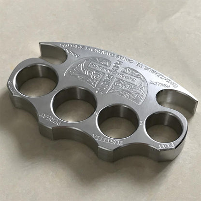 Steel Knuckle Dusters Bottle Opener Four-hole Classic Tool