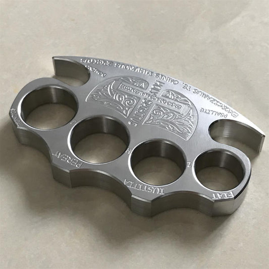 Steel Knuckle Dusters Bottle Opener Four-hole Classic Tool