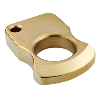 Single Hole Brass Knuckle Dusters Multi-style EDC Tool