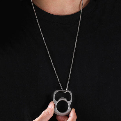 Open Bottle Mini  Knuckle Dusters EDC Outdoor Decoration Tool
