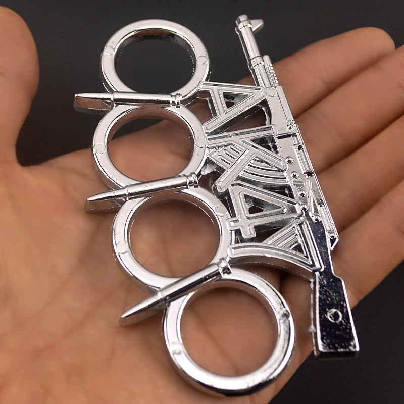 Multi-style Four Finger Outdoor Pocket  EDC Knuckle Dusters
