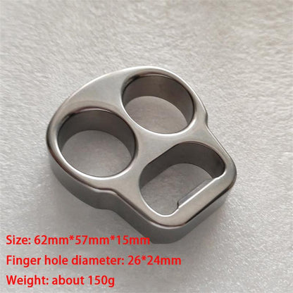 Various Styles of Steel Stone Washed Portable Knuckle Dusters