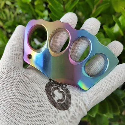 Colorful Titanium Knuckle Dusters EDC Outdoor Tool