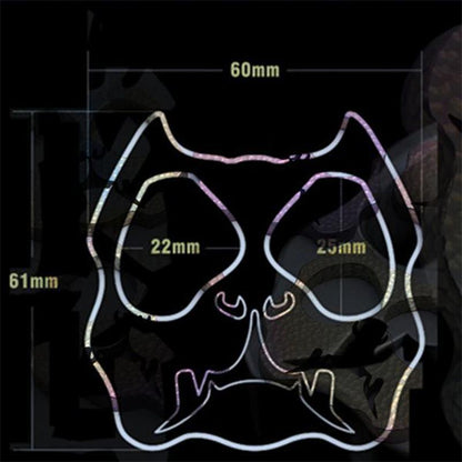 Dog Head Titanium Knuckle Dusters EDC Outdoor Tool