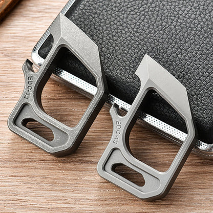 Multifunctional Pendant Titanium Knuckle Dusters Bottle Opener