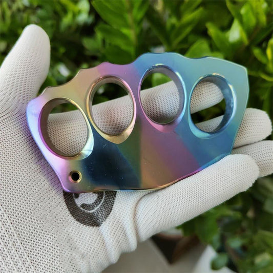 Colorful Titanium Knuckle Dusters EDC Outdoor Tool