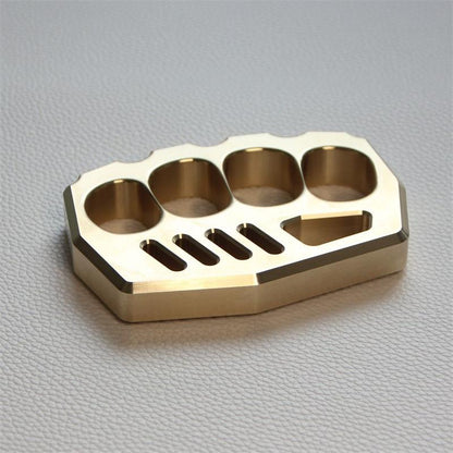 Thickened Brass Big Four Holes Knuckle Dusters