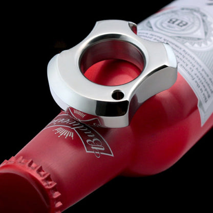 Multi-style Bottle Opening Brass Knuckle Dusters EDC Portable Tool