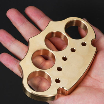 Thickened Brass Knuckle Dusters Outdoor Heavy Tool