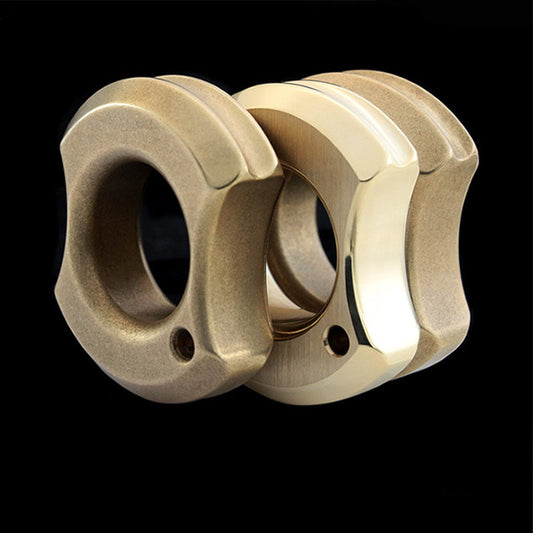 Single Finger Brass Knuckle Dusters Portable EDC Tool