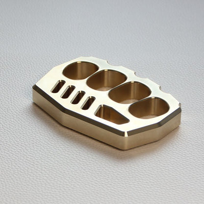 Thickened Brass Big Four Holes Knuckle Dusters