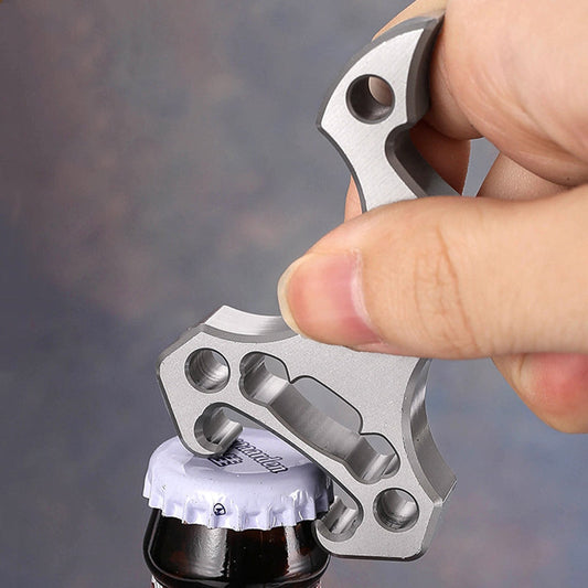 Multi-function Bottle Opener Easy Carry Knuckle Dusters