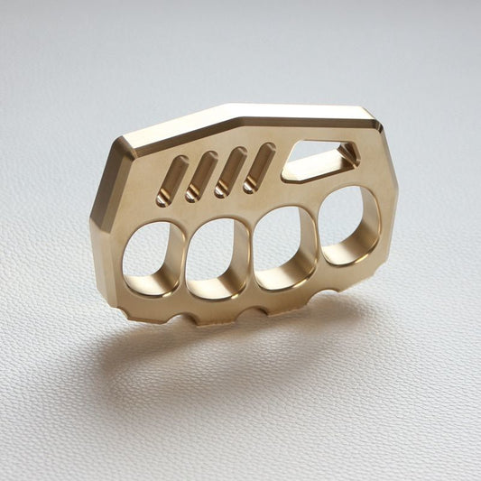 Thickened Brass Big Four Holes Knuckle Dusters