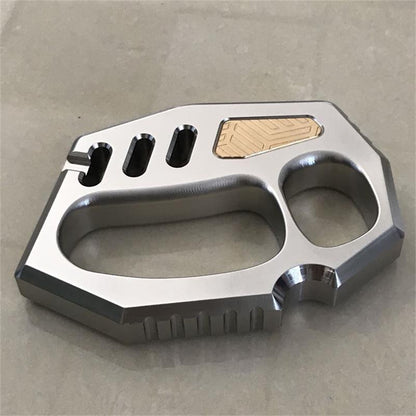 Irregular Large Hole Rope Hole Outdoor 304 Steel Knuckle Dusters