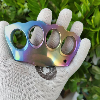Colorful Titanium Knuckle Dusters EDC Outdoor Tool