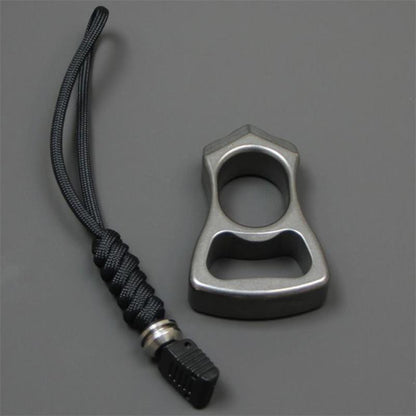 Titanium Alloy Multifunctional Single Hole Stone Washing Knuckle Dusters Bottle Opener