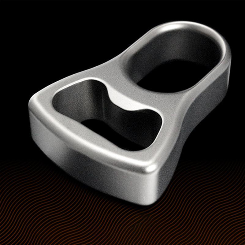 Titanium Alloy Open-bottle Stone Washing Knuckle Dusters Sand Blasting Backpack Tool