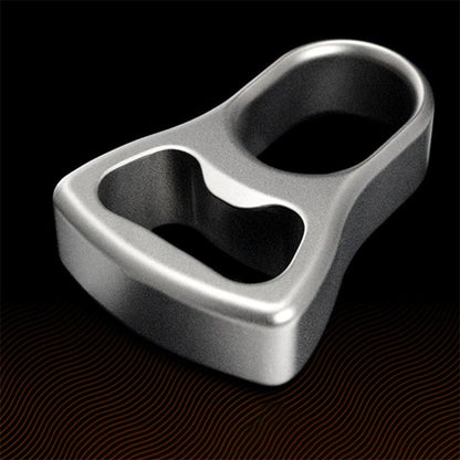 Titanium Alloy Open-bottle Stone Washing Knuckle Dusters Sand Blasting Backpack Tool