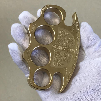 Strong Brass Knuckle Dusters EDC Outdoor Tool