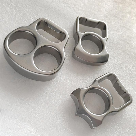 Various Styles of Steel Stone Washed Portable Knuckle Dusters