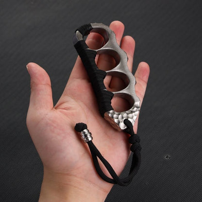 TC4 Titanium Pea Knuckle Dusters Portable EDC Outdoor Tool