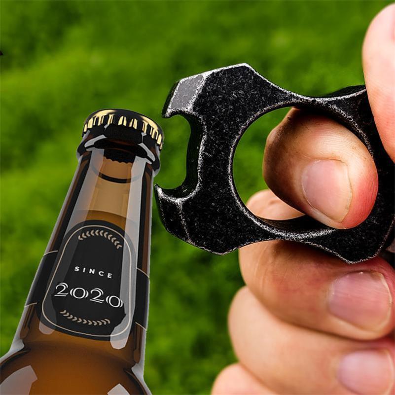 Multifunctional Mini Steel Knuckle Dusters Bottle Opening
