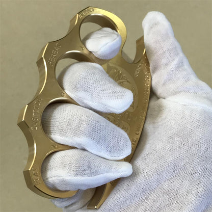 Strong Brass Knuckle Dusters EDC Outdoor Tool