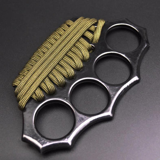 Various Paracord Zinc Alloy Outdoor Knuckle Dusters