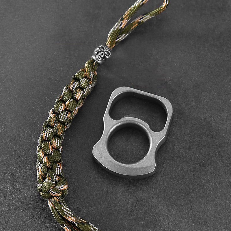 Open Bottle Mini  Knuckle Dusters EDC Outdoor Decoration Tool