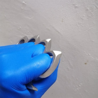 304 Stainless Steel Four Hole Outdoor Knuckle Dusters