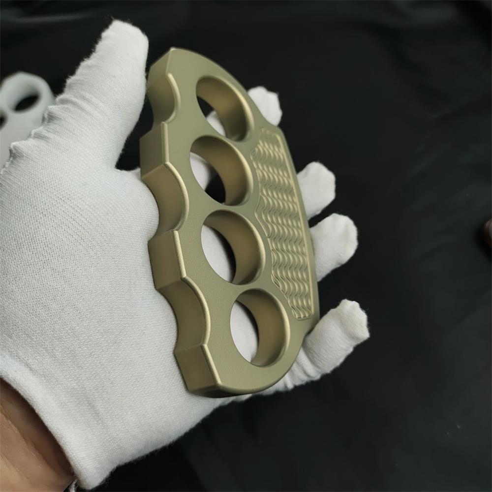 Wave Pattern Aluminum Knuckle Dusters