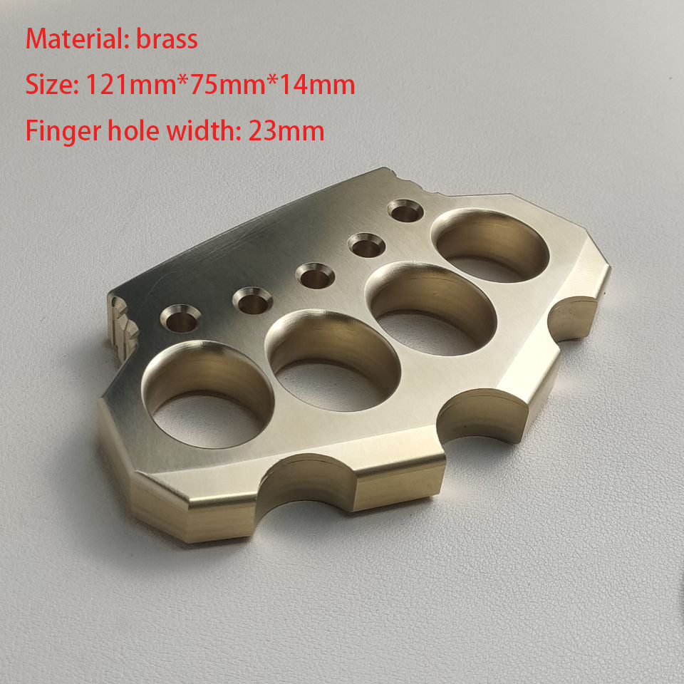Brass Knuckle Dutsers Mountain Crown Shape EDC Outdoor