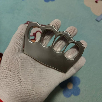304 Stainless Steel Four Hole Knuckle Dusters EDC Outdoor Tool