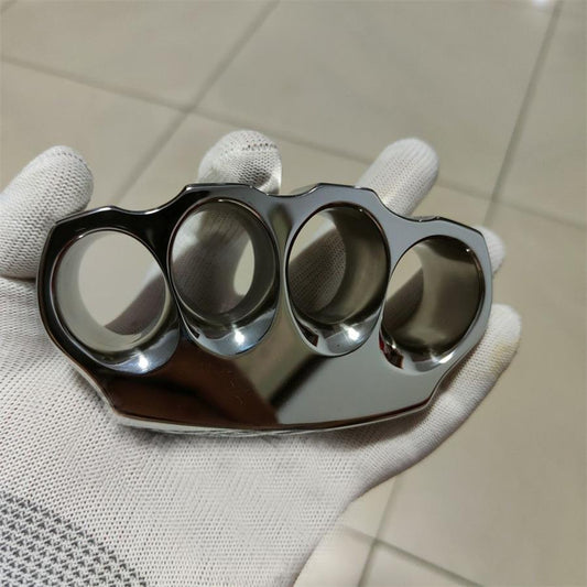 Thickened Handmade Classic 304 Steel Knuckle Dusters Polishing Mirror Outdoor Tool