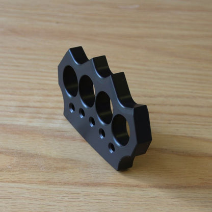 Aluminum Portable Black Knuckle Dusters