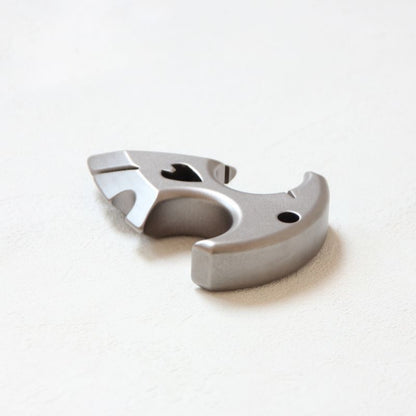 Mini Titanium Backpack Knuckle Dusters Outdoor Easy Carry EDC Tool