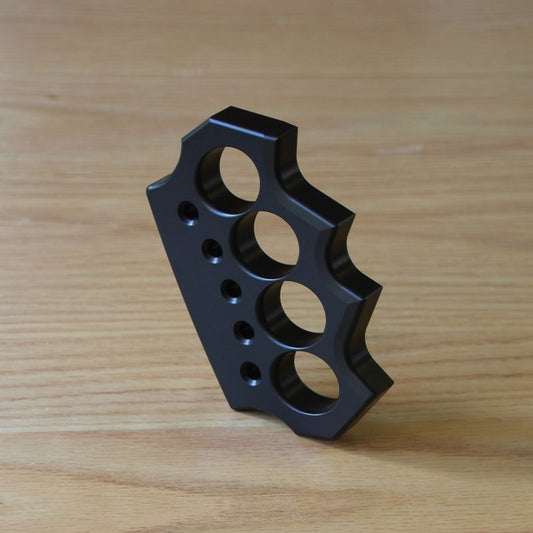 Aluminum Portable Black Knuckle Dusters