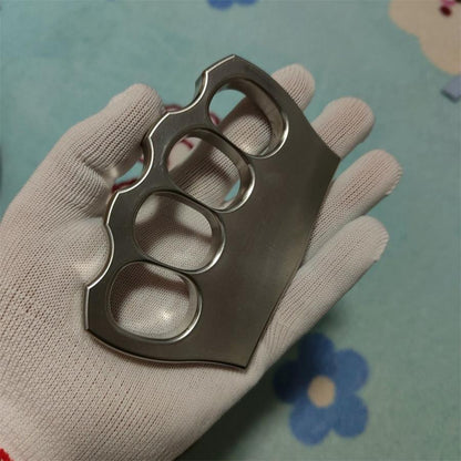 304 Stainless Steel Four Hole Knuckle Dusters EDC Outdoor Tool