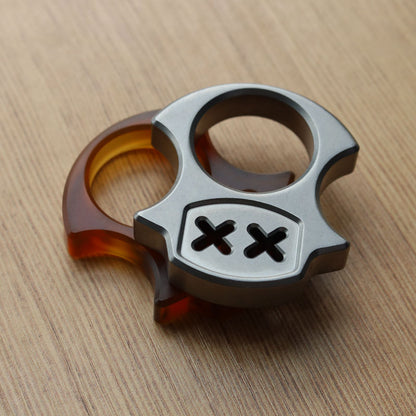 Multi-style Mini EDC Knuckle Dusters ecoration Tool with No Lanyard