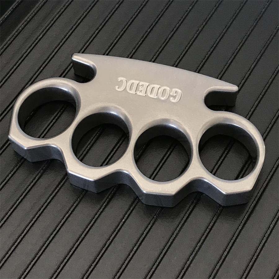 Stonewashed Classic GODEDC KING OF GOD Knuckle Dusters