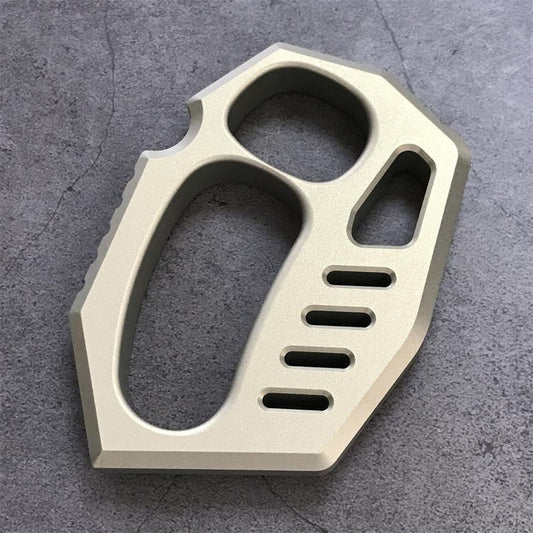7075 Aviation Aluminum Solid EDC Outdoor Knuckle Dusters