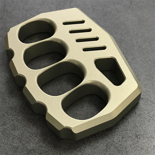 Ergonomic Aluminum Knuckle Duster Outdoors