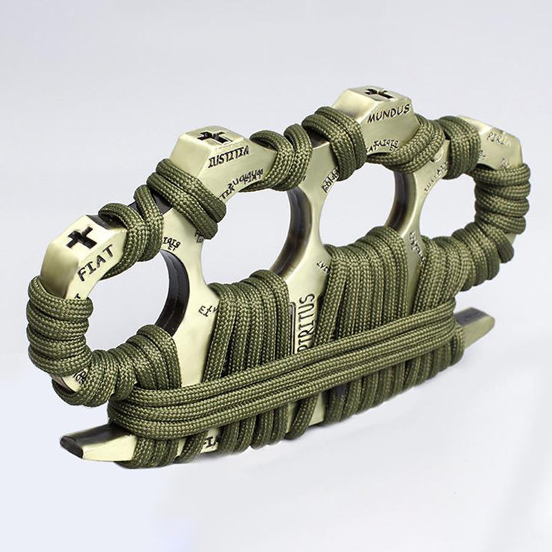Thickened Solid Rope Outdoor Knuckle Dusters
