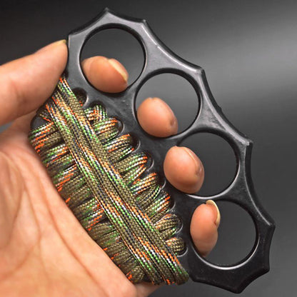 Various Paracord Zinc Alloy Outdoor Knuckle Dusters